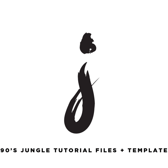 90's Jungle Tutorial Files + Template