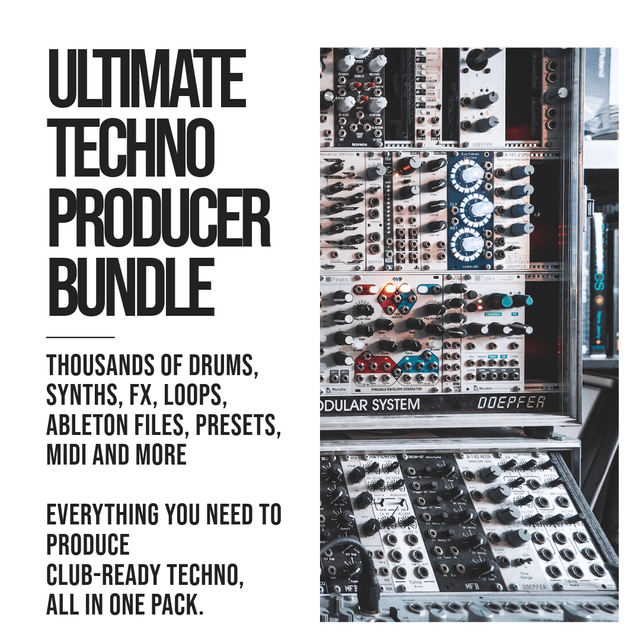 Ultimate Techno Producer Bundle - Electronic Samples
