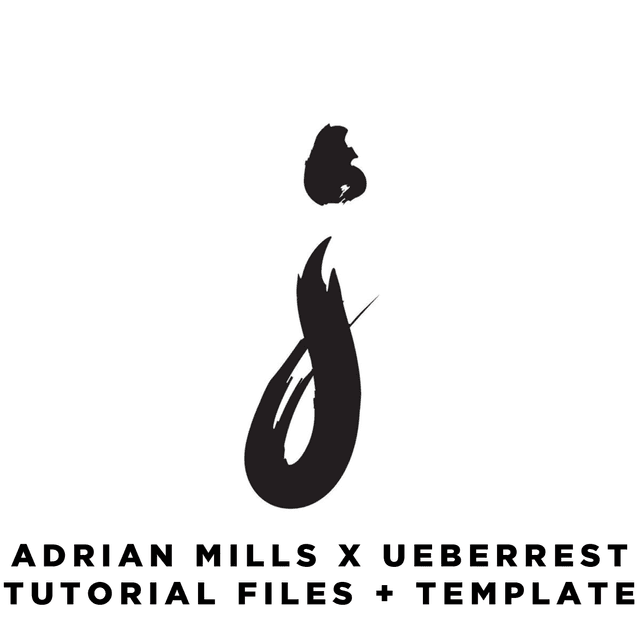 Adrian Mills x Ueberrest Hard Techno Tutorial Files + Template