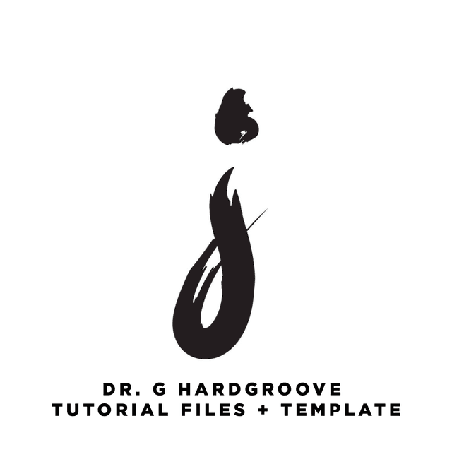 Dr. G Hardgroove Techno Tutorial Files + Template