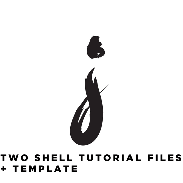 Two Shell Future Jungle Techno Tutorial Files + Template