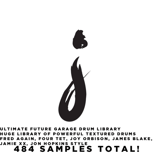 Ultimate Future Garage Drum Library [Fred Again, Burial, Overmono, Four Tet, Jamie XX, Joy Orbison, Jon Hopkins, Floating Points Style] FREE BONUS Synth Loops + FX 484 Samples Total