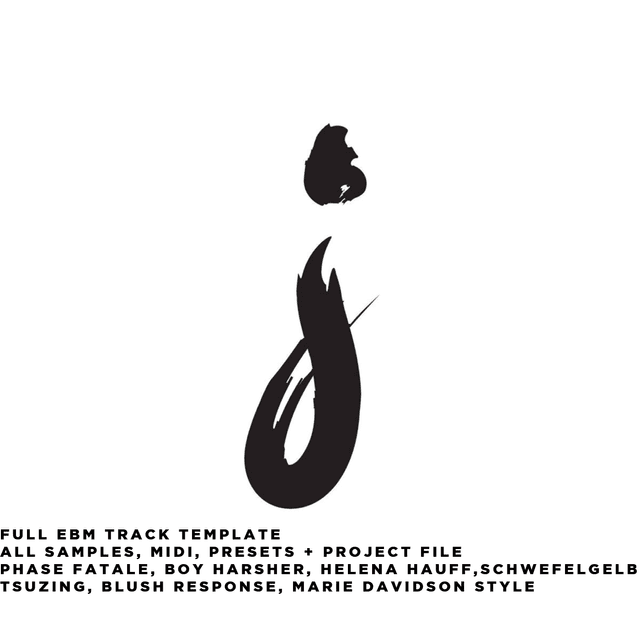 FULL TRACK EBM [Phase Fatale, Boy Harsher, Helena Hauff, Tsuzing, Blush Response, Marie Davidson Style] Tutorial Files + Template