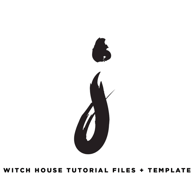Akiaura x Lonown Witch House Tutorial Files + Template