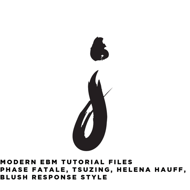 Modern EBM [Phase Fatale, Boy Harsher, Helena Hauff, Tsuzing, Blush Response, Marie Davidson Style] Tutorial Files + Template