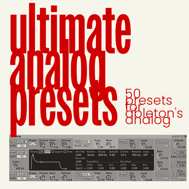 Ultimate Analog Presets