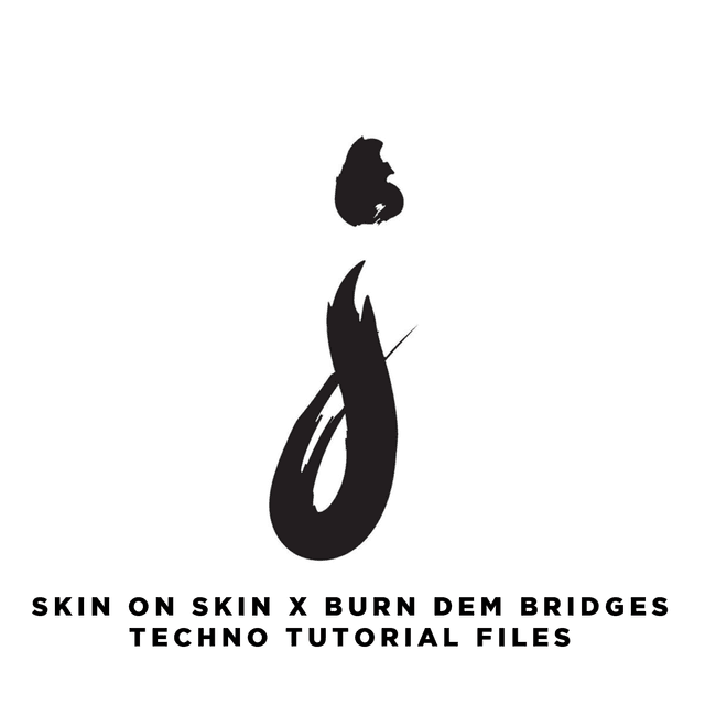 Skin On Skin [Burn Dem Bridges Remix] Style Techno Tutorial Files + Template